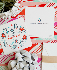 Paper Culture Christmas Card Design from Emily Holt