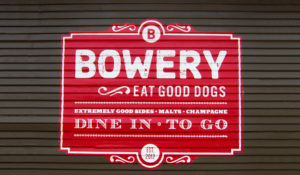 Bowery Dallas - Restaurant Web Design