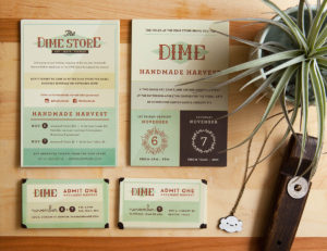 The DIME Store Interior and Logo