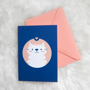 Dallas Greeting Card Company, cat card