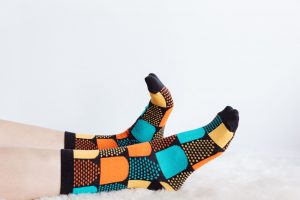 Freelance Pattern Designer, Foot Cardigan Socks